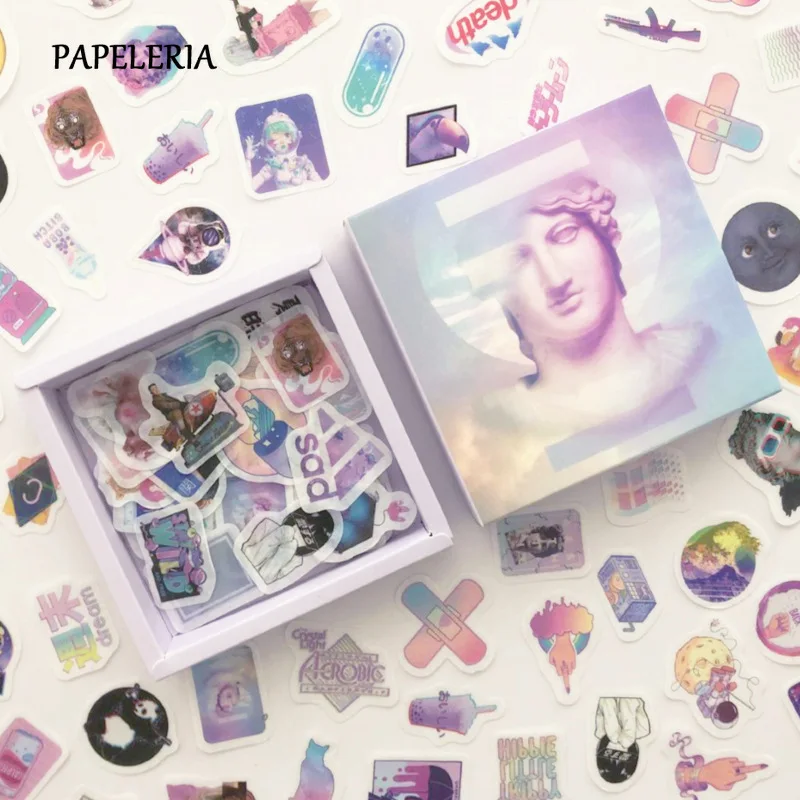 PAPELERIA 200 шт./кор. Kawaii креативные стикеры s журнал милый дневник Скрапбукинг DIY