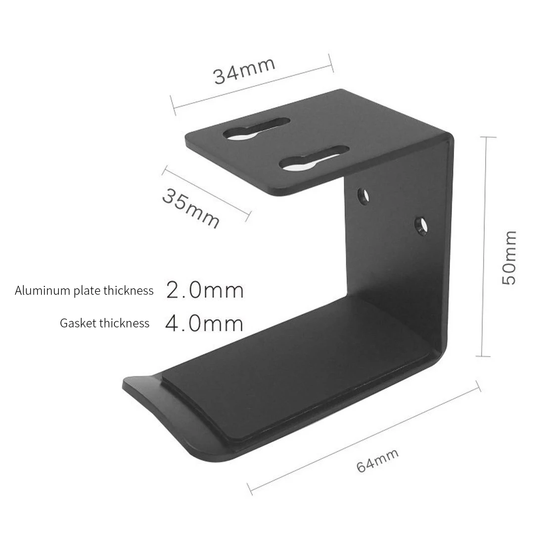 Универсальный держатель для наушников из алюминиевого сплава кронштейн