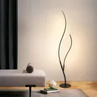 Новая современная напольная лампа с дистанционным управлением RGB для гостиной, спальни, украшение для помещений, модная светодиодная лампа, креативная моделирующая ветвь