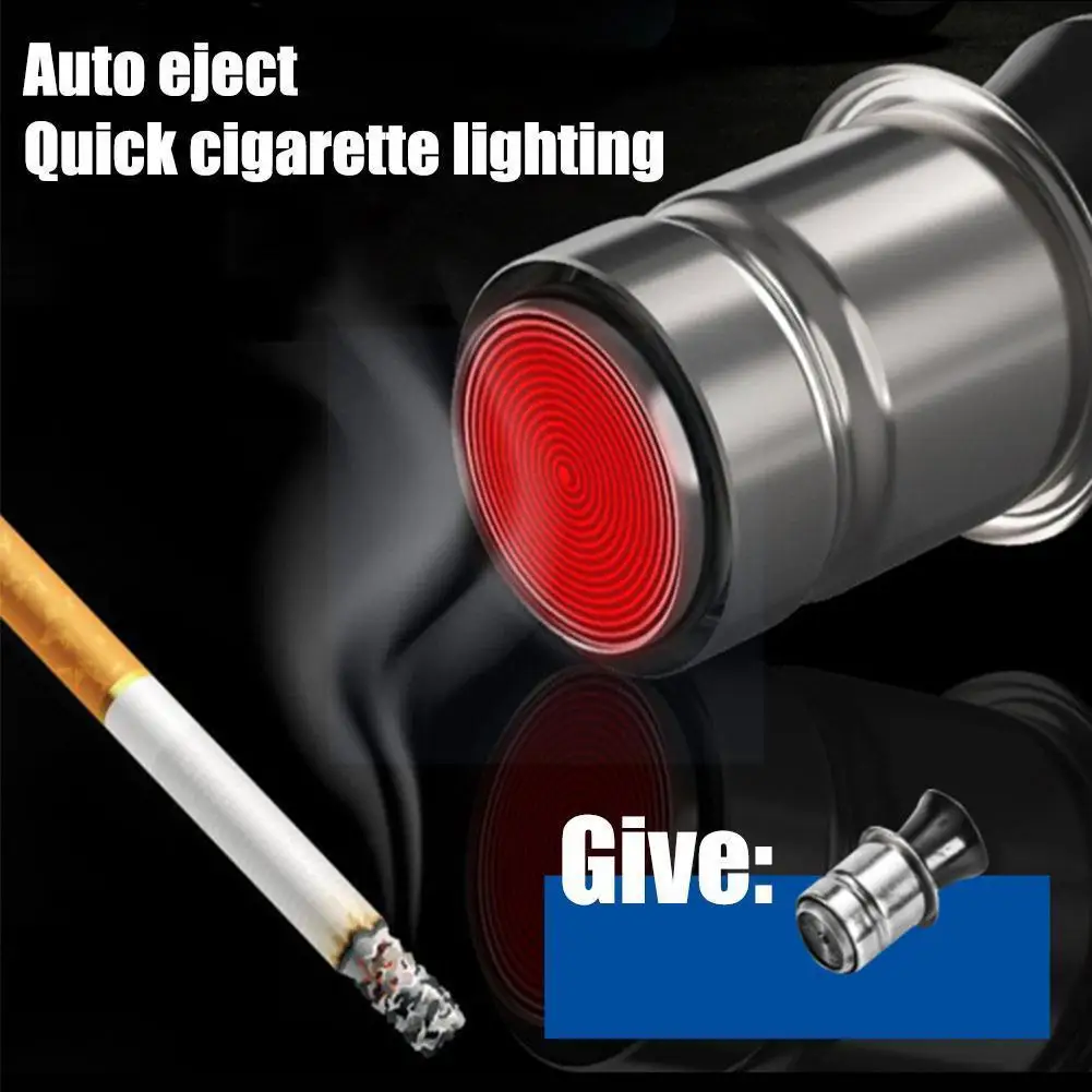 

1pc Multi-purpose Cigarette Lighter Charger 12v Motorbike Equipment For Mobile Phone Quick Charging Digital Voltmeter Adapt P0f8