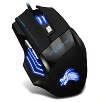 ergonomic wired gaming mouse led 5500 dpi usb computer mouse gamer rgb mice mause with backlight cable for laptop pc