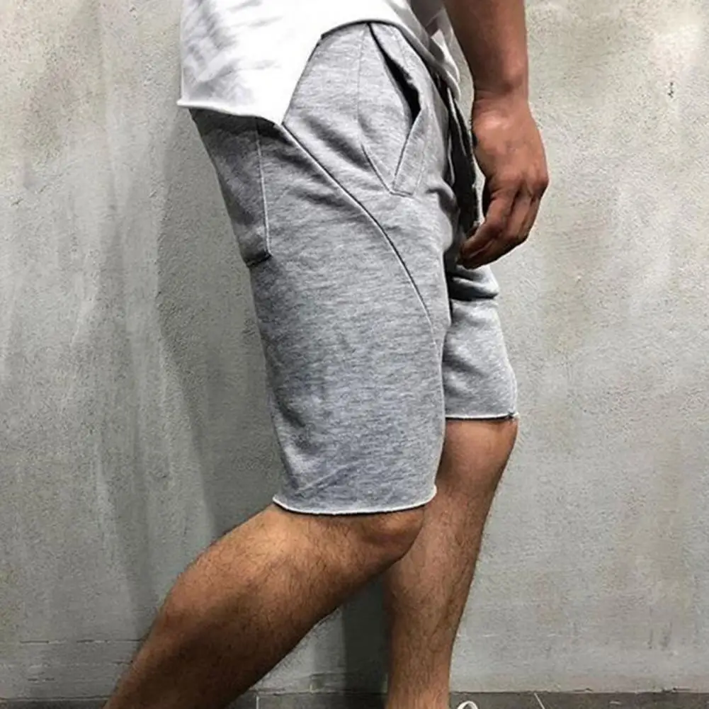 

Wide Leg Skin-friendly Wide Elastic Waist Men Sports Shorts for Riding