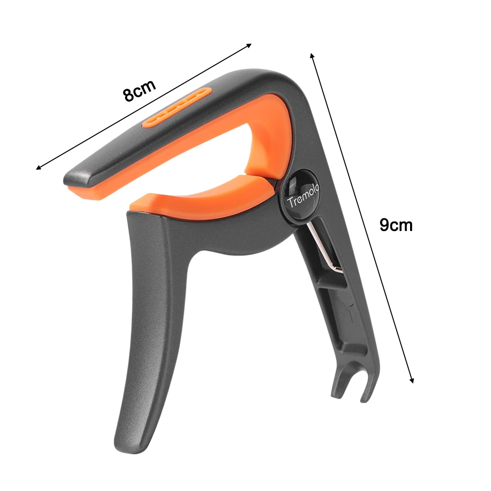Зажим металлический каподастр для гитары Капо-тюнер акустической электрогитары