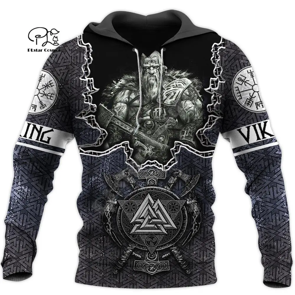 

PLstar Cosmos Viking Warrior Tattoo Armor New Fashion Tracksuit Funny 3DPrint Pullover Unisex Zip/Hoodies/Sweatshirts/Jacket S-4