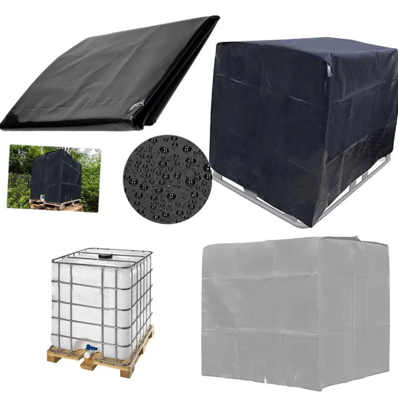 

Зеленые 1000 литров контейнер IBC из алюминиевой фольги водонепроницаемый и Пыленепроницаемый Чехол для резервуара для дождевой воды ткань Ок...