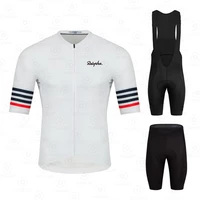 ralvpha bicycle clothes men cycling sets summer team road bike short sleeve clothing mens mtb jersey set sport wear