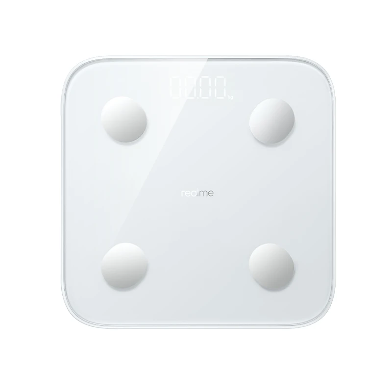 Смарт весы Realme Bluetooth соединение точное измерение различных параметров тела