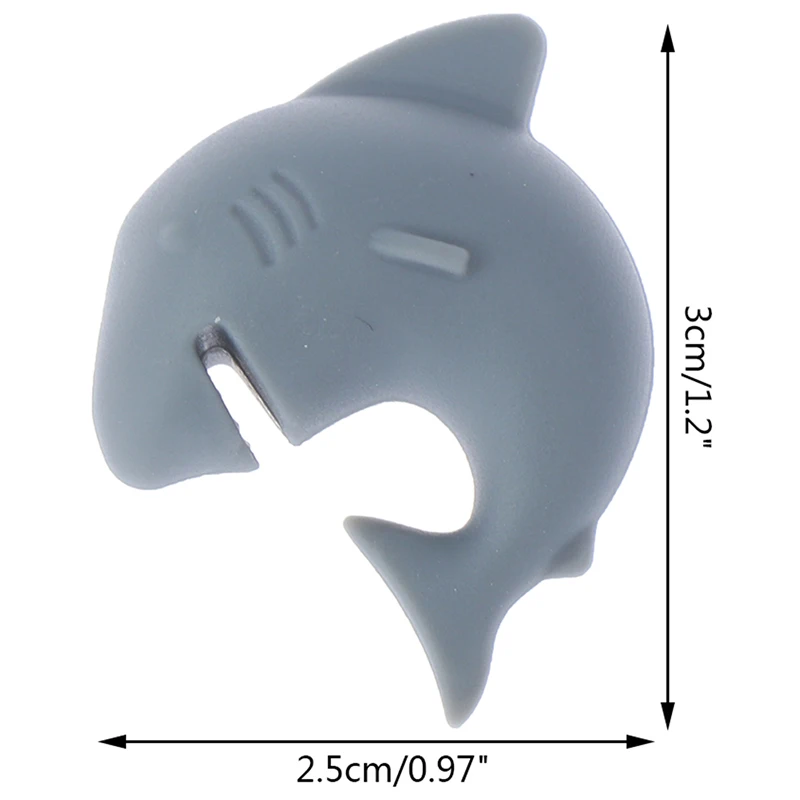 6 шт. Силиконовый красный маркер на стакан для вина креативная наклейка в виде