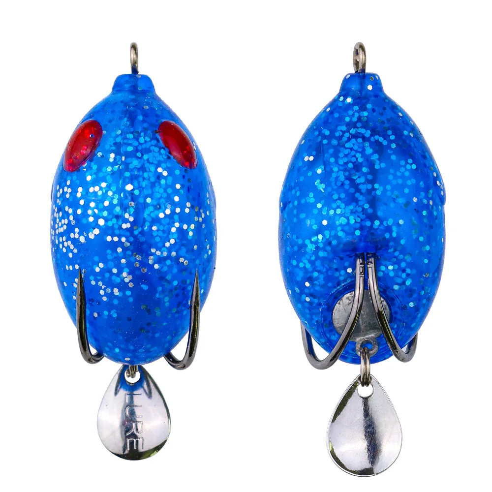 11 г 50 мм рыболовная приманка для басов Jeb лягушка ложка плавающая окунь воблер