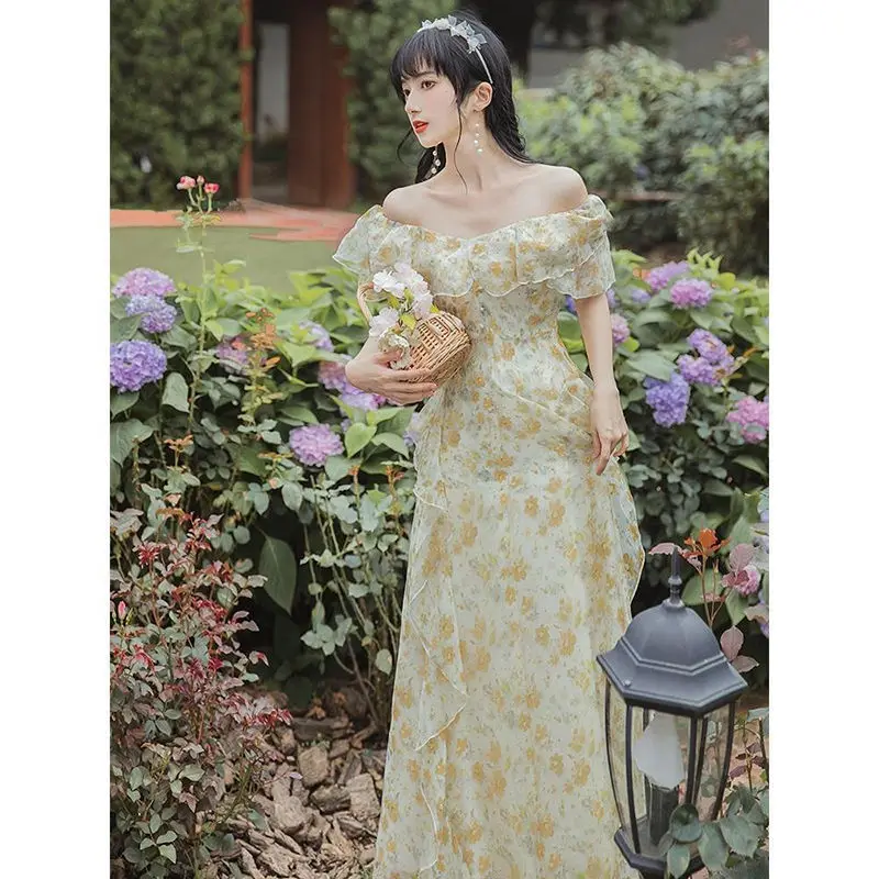 Женское винтажное платье в викторианском стиле элегантное дизайнерское длинное