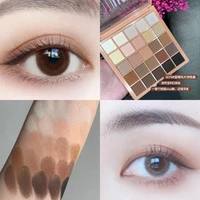 25 color eyeshadow palette pearly matte earth color eyeshadow easy to apply makeup base eyeshadow palette without label