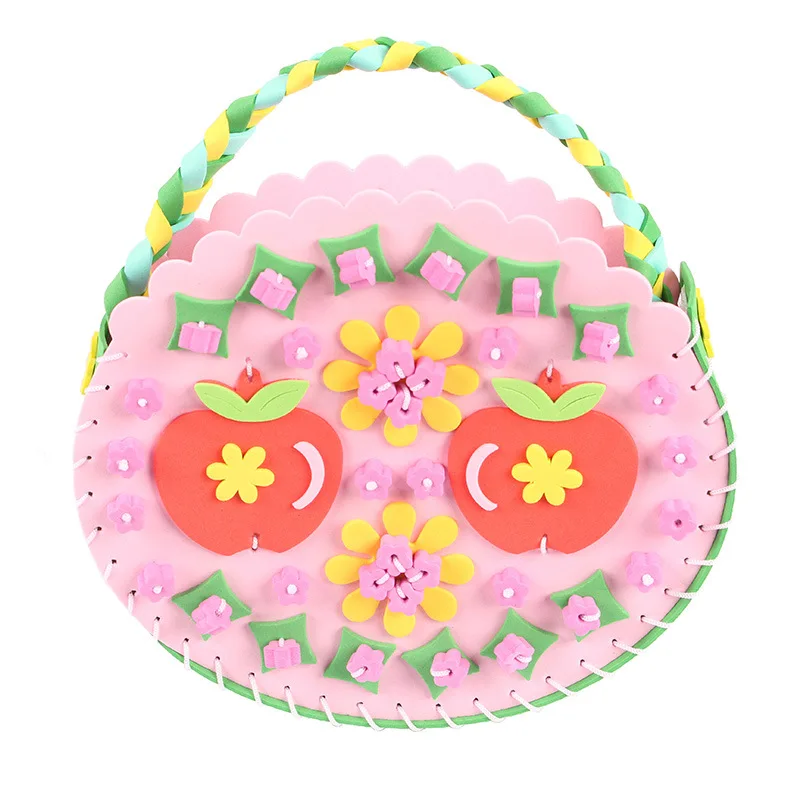 Искусство и ремесла для детей 1 шт. Eva ручная работа милая сумка DIY Материал Дети