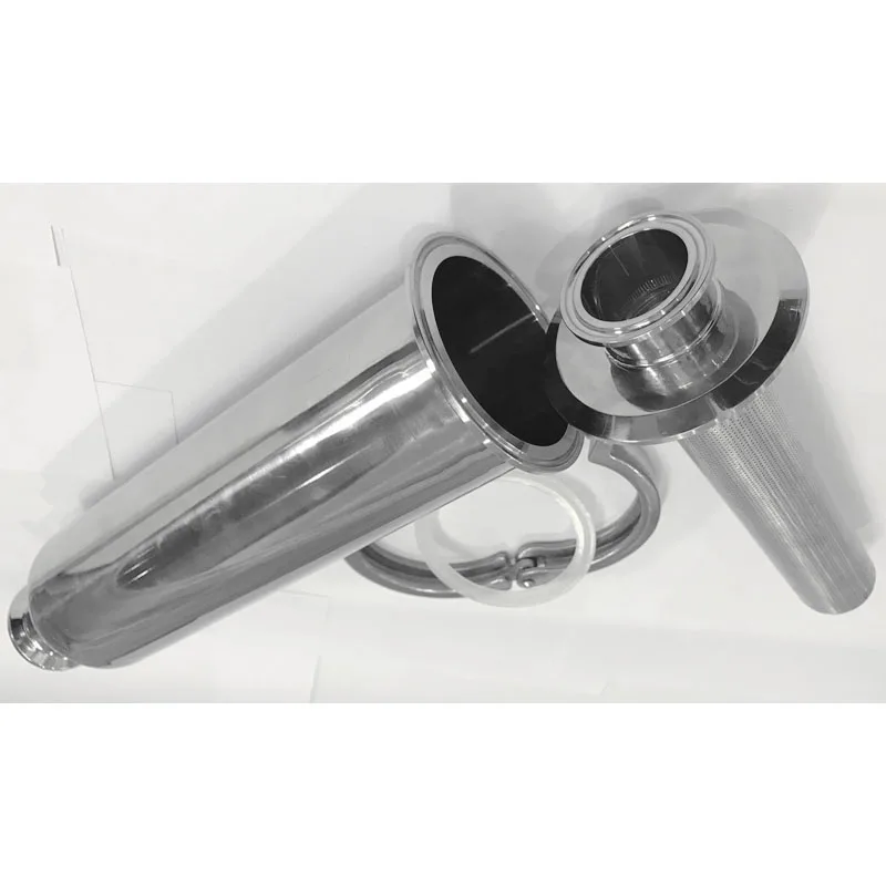 

Sanitary In-line Filter Fit 19/25/32/38/51/63mm Pipe OD Tri Clamp SUS304 Wine Wort Strainer Filter 100 Mesh Homebrew