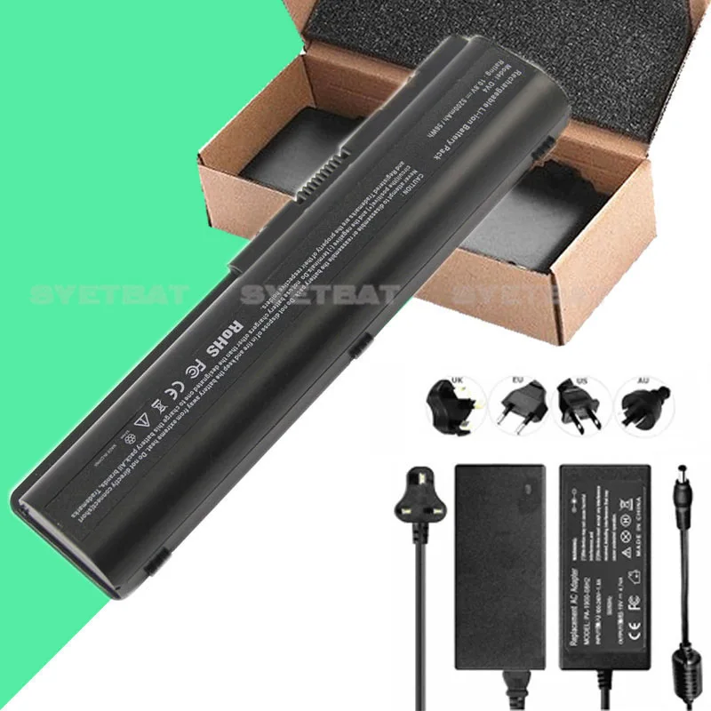 Новый ноутбук Зарядное устройство/Аккумулятор для ноутбука HP Presario CQ40 CQ45 павильон