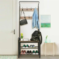 coat rack stand and shoe rack wall for clothes coat shelf clothes rack shoe cabinet recessed organizer livingroom rack for home