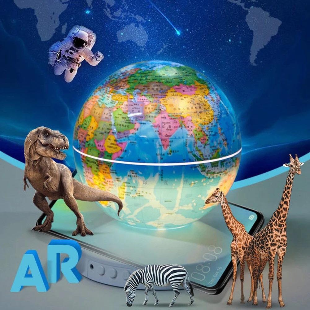 

3D Globe Projection Night Light Starry Sky VR Model Bedside Table Lamp Ornament Light for Home Room Decoration Children Gifts
