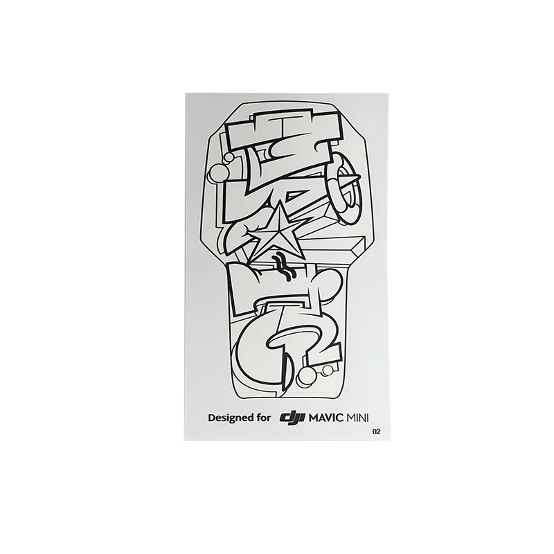 DJI Mavic Mini DIY Набор для творчества включает в себя наклейки и яркие маркеры MINI 2 /Mavoic
