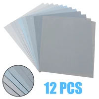 wet and dry sand paper 1500 2000 2500 3000 5000 7000 grit polishing abrasive waterproof paper sheets