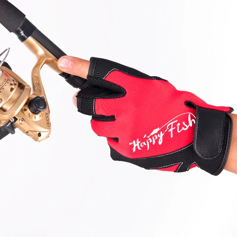 Уличные водонепроницаемые перчатки для рыбалки мужские и женские с тремя