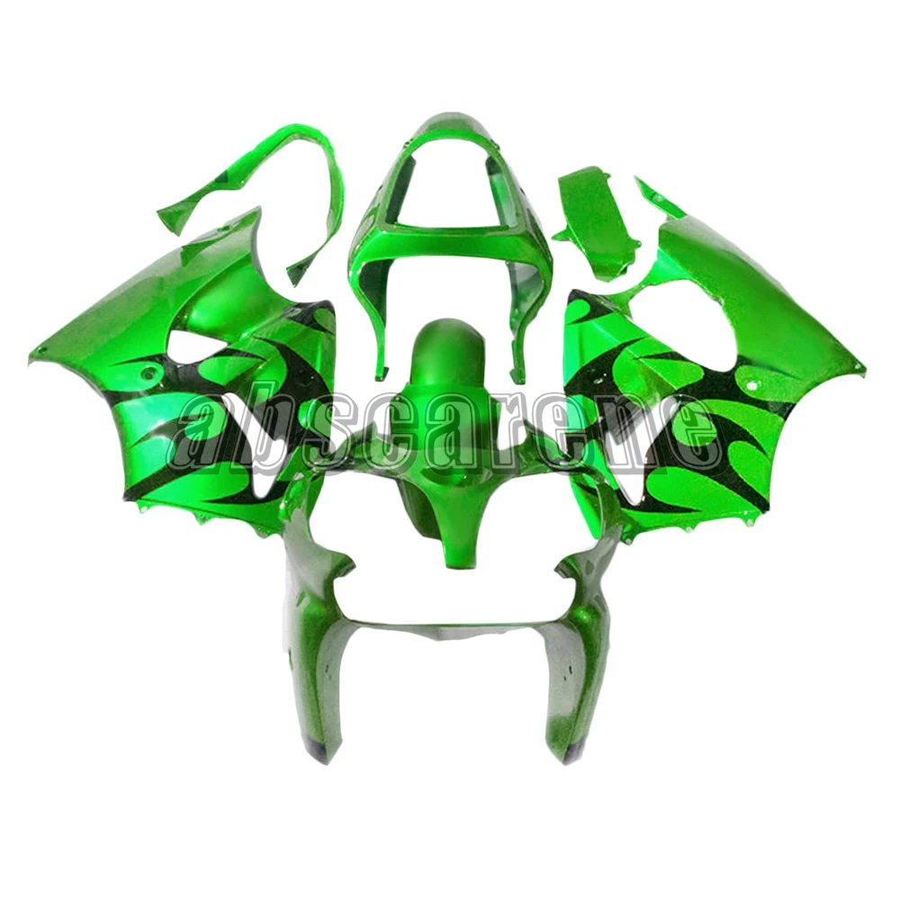 Полные Обтекатели для Kawasaki ZX6R ZX-6R 2000 2001 2002 ABS Пластиковые обтекатели кузова