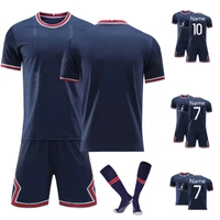 2122 soccer jersey men custom kids football suit sports shirt competition uniform summer tops team uniform match clothing hot