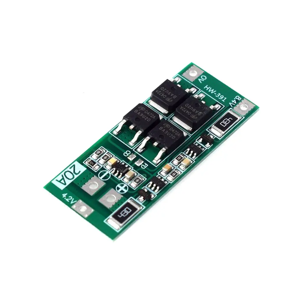 Защитная плата 20A для зарядного устройства литиевых аккумуляторов 18650 внешний