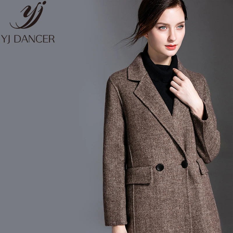 Специальная цена зимнее пальто женское кашемировое длинное новинка 2019 шерстяное