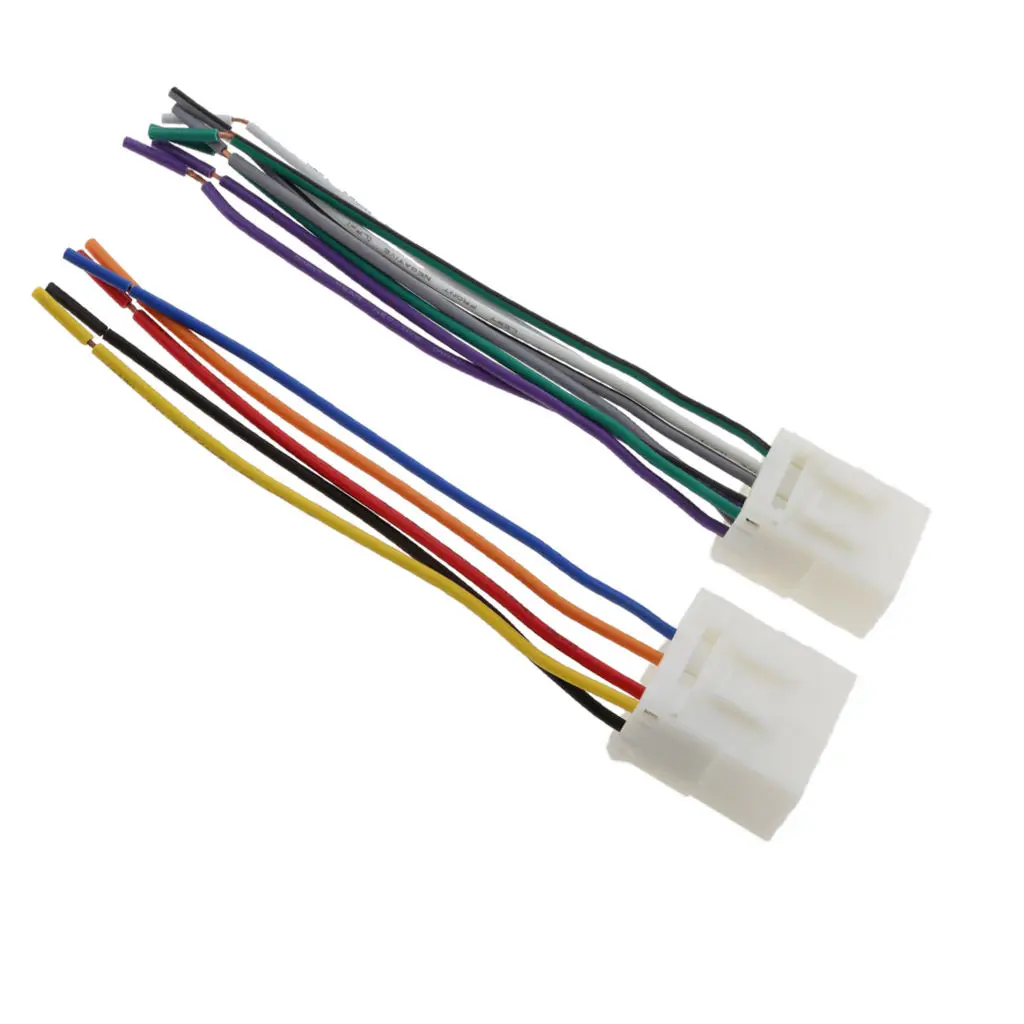 

Car Radio Install CD Player Wiring Harness Cable for Mazda 323 626 MX3 MX5