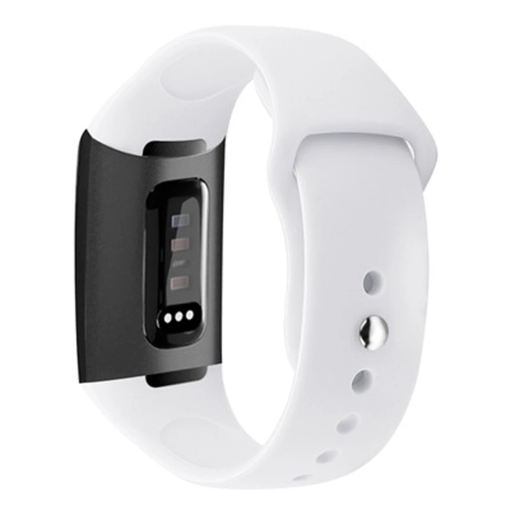 Спортивный силиконовый ремешок для fitbit charge 3 band Смарт-часы высокого качества сплошной цвет дышащий силиконовый браслет, наручный браслет blet