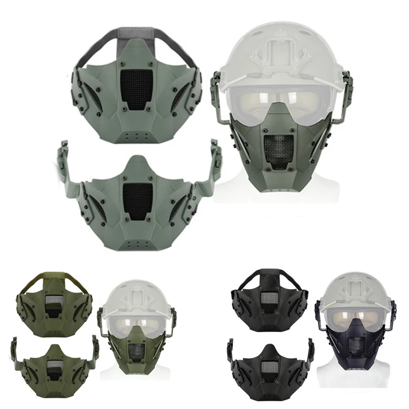 Охотничья Тактическая Военная маска для страйкбола пейнтбола тактические маски