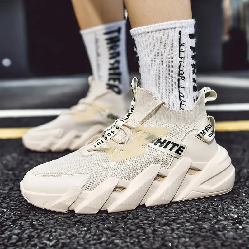

Lightweight Trend Chunky Sneakers Men 2021 Breathable Dad Sport Shoes Basket Homme Designer Tenis Masculino Casual Shoes
