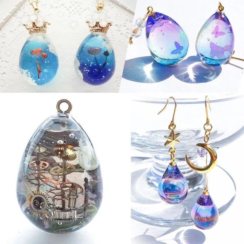 1 шт. яйцо шарообразный Силиконовые Ювелирные изделия Плесень УФ эпоксидной