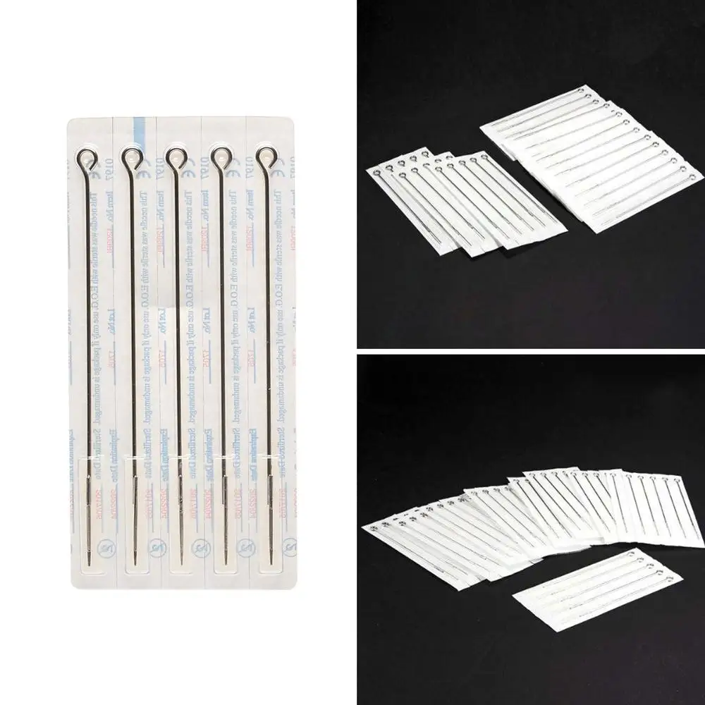 5 шт. Высокое качество Круглый лайнер ткань подкладки иглы татуировки 3RL 5RL 7RL 9RL