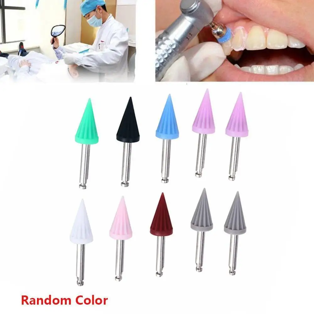 10 шт. Стоматологическая полировальная крышка гибочная машина Кисть для