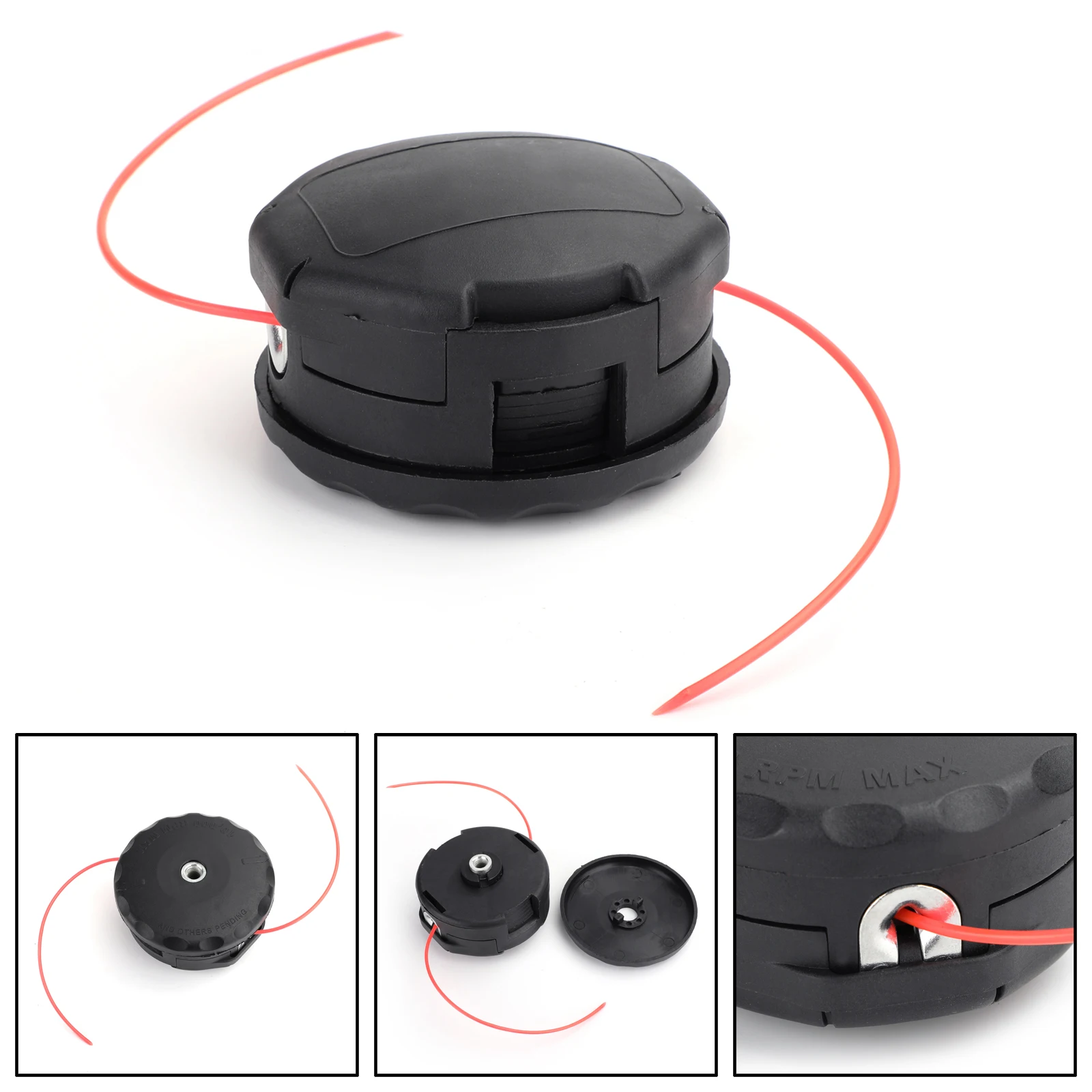 Areyourshop Universal 400 Bump Speed Feed String Trimmer Head For Echo SRM-225 230 210 Mower