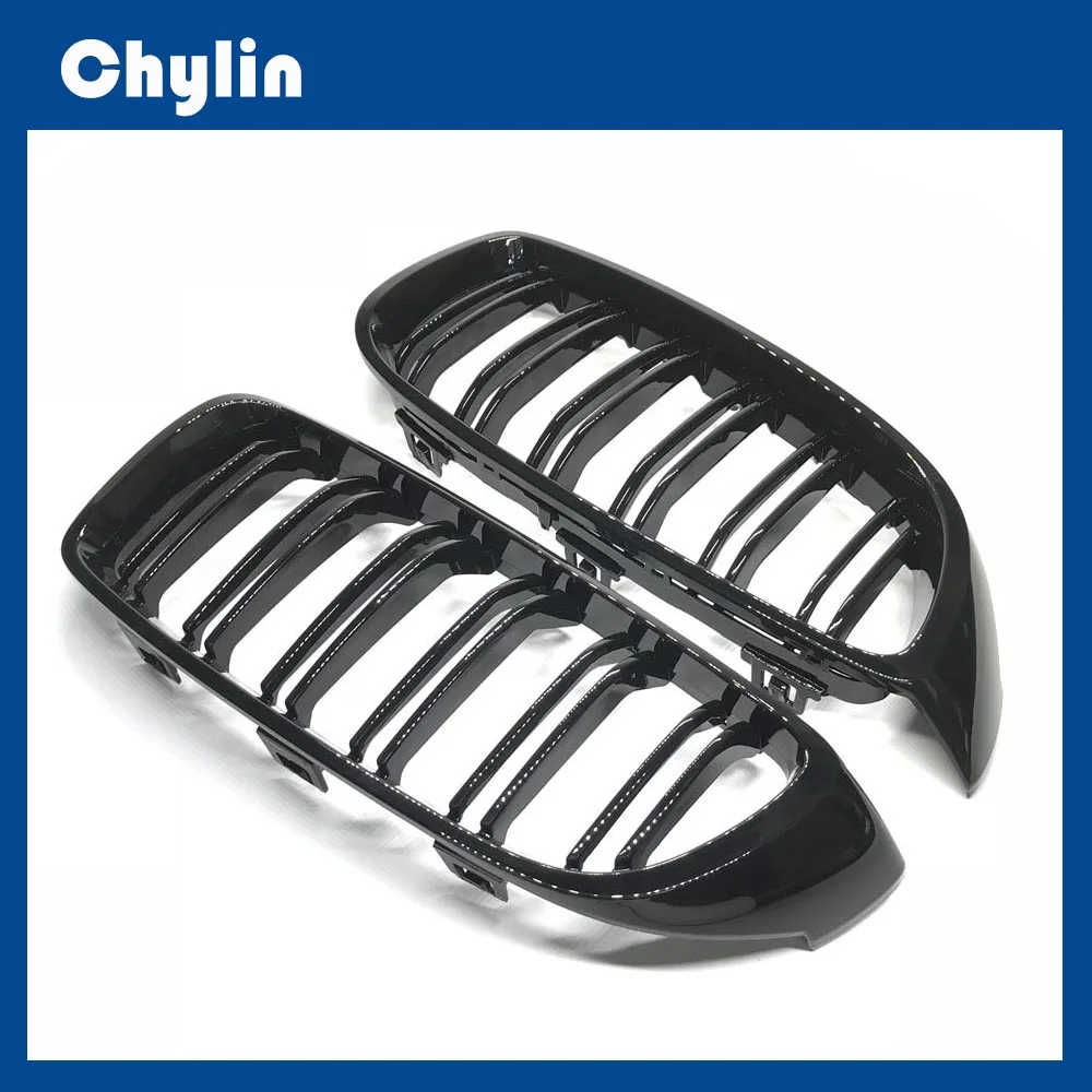 Набор передних грилей сменный гриль для почек BMW 4 серии F32 F33 F36 F80 F82 Double Slat M4