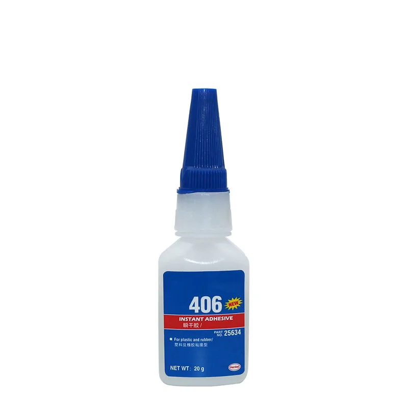 

406 Super Glue Plastic Wood Metal Rubber Tire Repair Universal quick-drying adhesive for bonding metal plastic