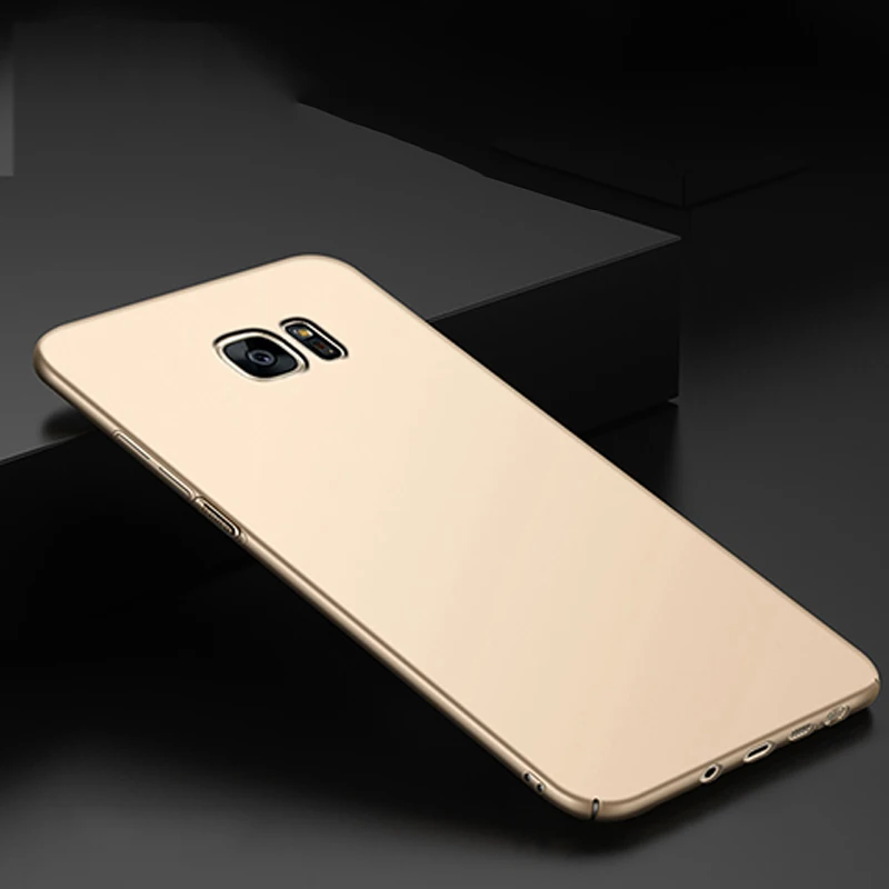 Ультратонкий чехол для Samsung Galaxy S6 S7 Edge S8 S9 Plus Note8 Note9 J5 J7 Pro J6 A3 A5 A7 2017 A6 A8 2018 жесткий