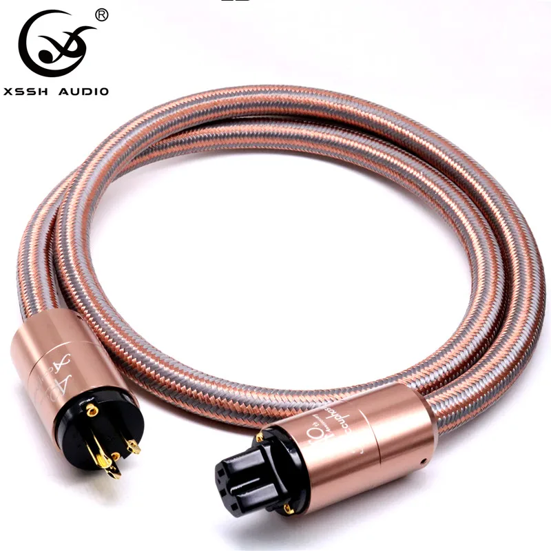 Hi Fi усилитель OFC с покрытием из чистой меди Золотой корпус алюминиевого сплава