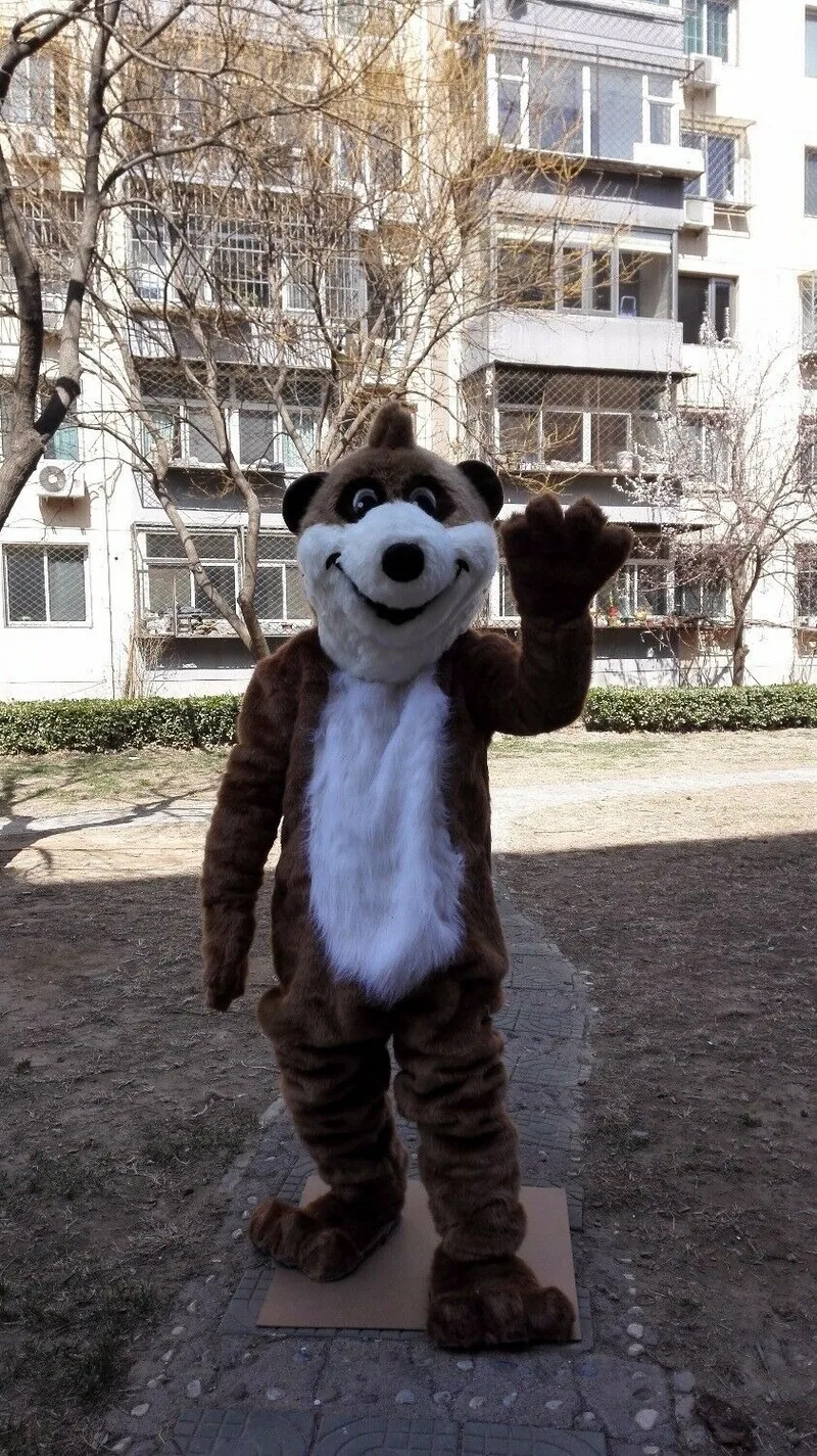 

Meerkat Mongoose Mascot Costume Cosplay Party Game Dress Outfit Halloween Fancy Interesting Funny Cartoon Character Clothing New