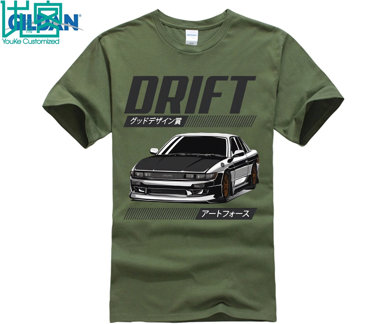 Дизайнерская футболка Funky Nissan Skyline Silvia S13 Drift King R34 Hakosuka мужские футболки с круглым