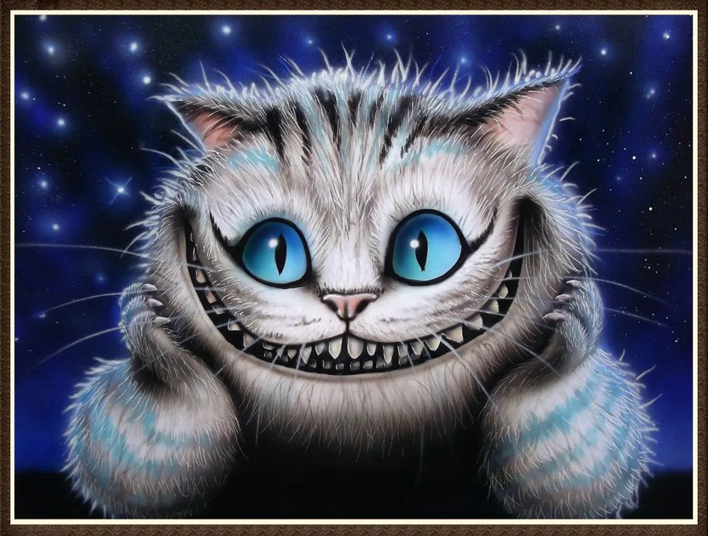 5D DIY Алмазная картина кошка животное бриллиант вышивка крестиком круглый горный