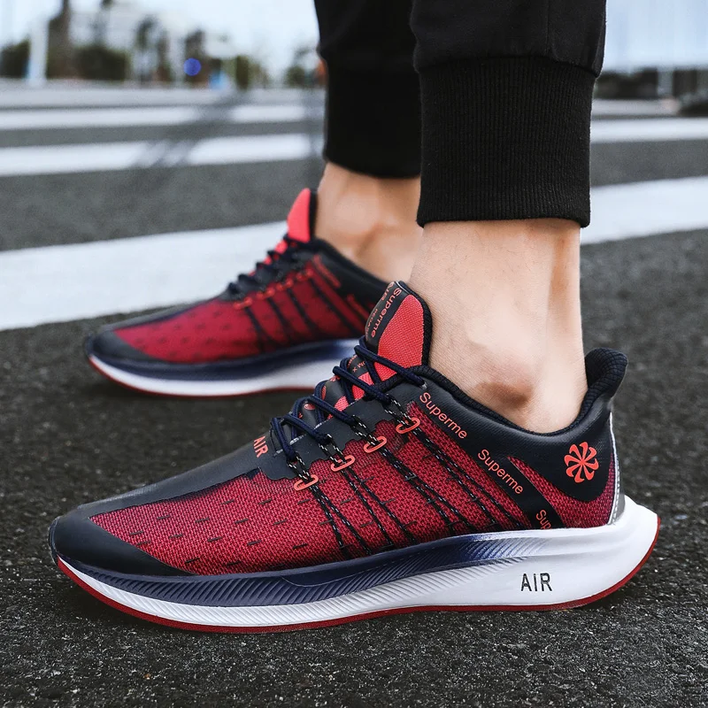 Мужские кроссовки 2019 новые мужские больших размеров спортивная обувь легкие