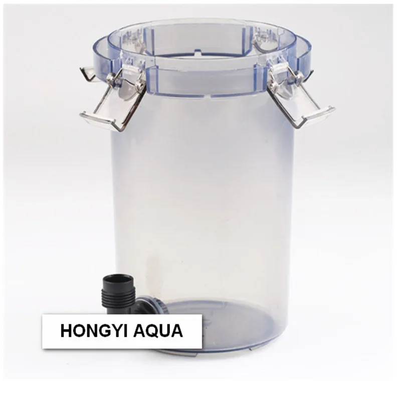 SUNSUN Transparent LW-602/LW-603 Aquarium Pre-filter With Filter Cotton Mini Fish Tank Barrel Without Pump | Дом и сад