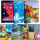 Чехол для Apple IPad 234Mini 12345Air 123 Pro 9,710,5Pro 11 20182020 Caixa De Pintura traseira