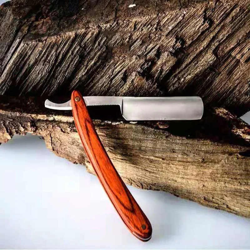 Бритва из нержавеющей стали старомодный инструмент для удаления волос с ручкой