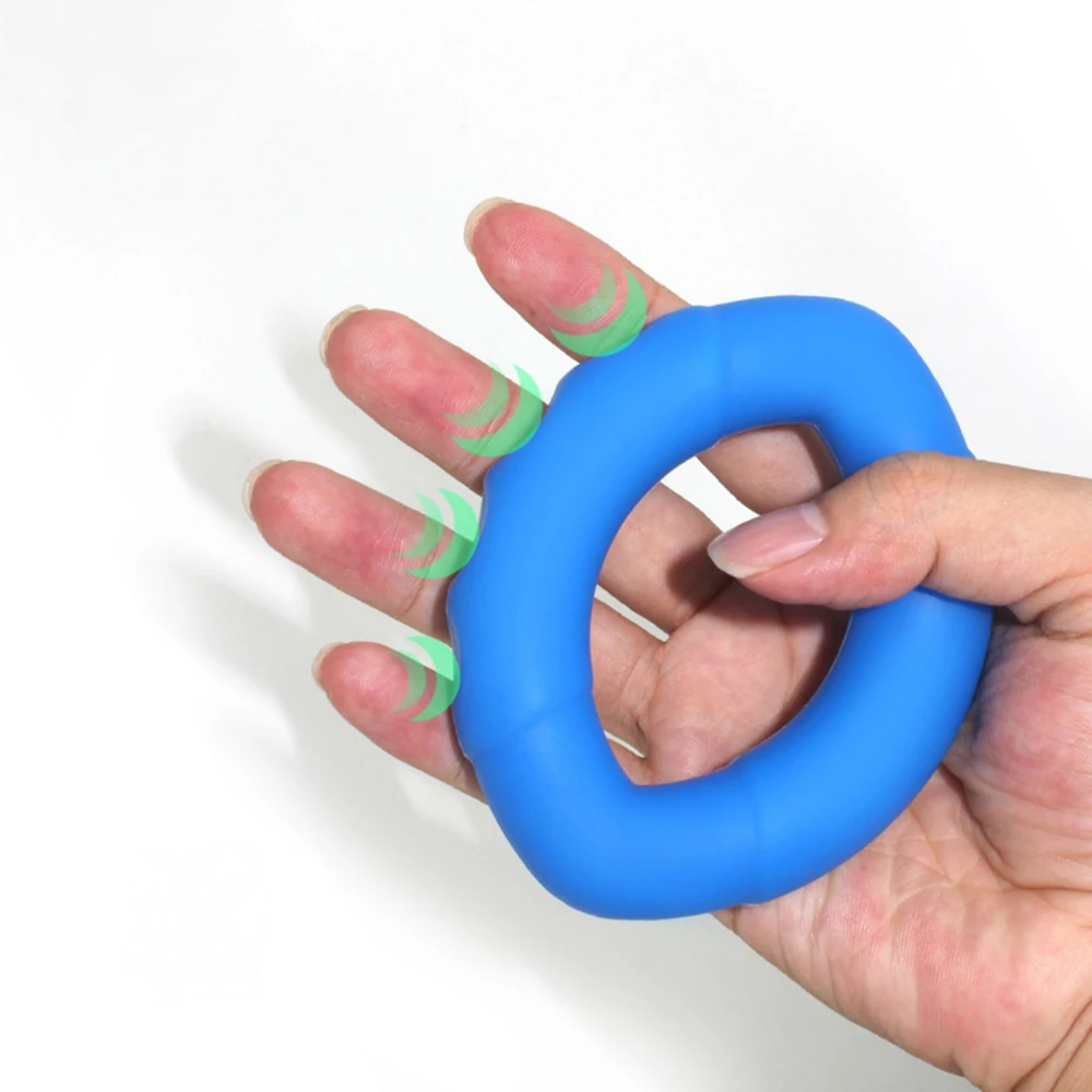

Hand Trainer Carpal Expander Grip Antistress Olive Type Gripper Gripping Ring Finger Arm Training Gym Fitness Exercise Equipment