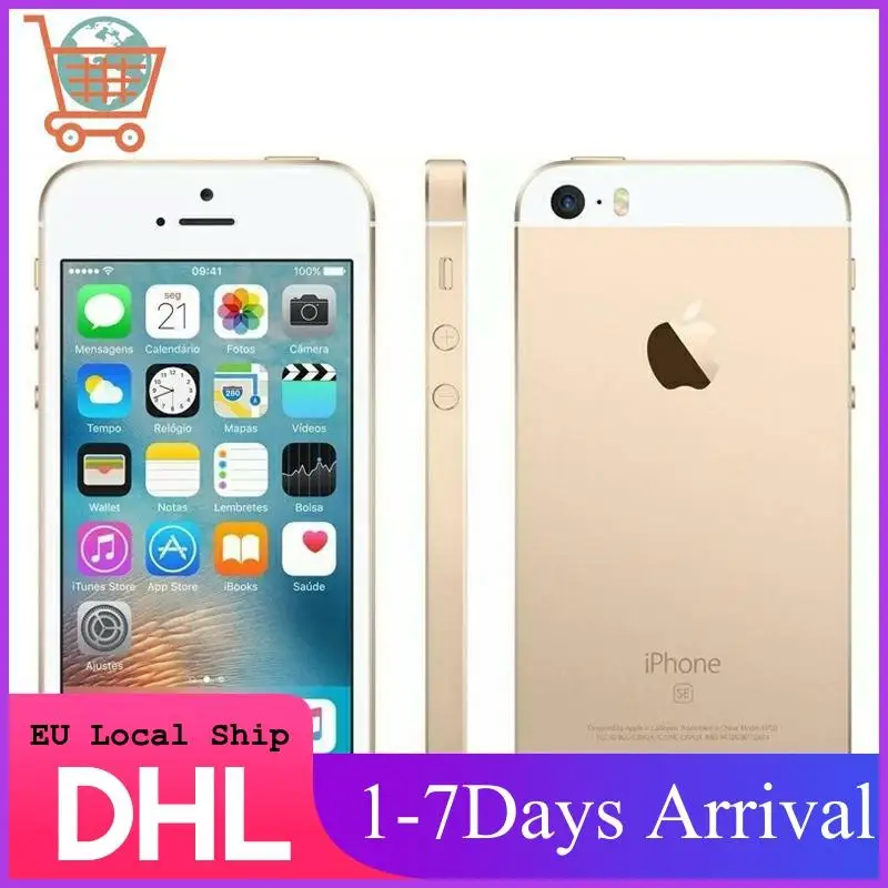 Смартфон Apple iPhone SE A1723 сканер отпечатка пальца двухъядерный 4G LTE 16/32/64 Гб ПЗУ IOS