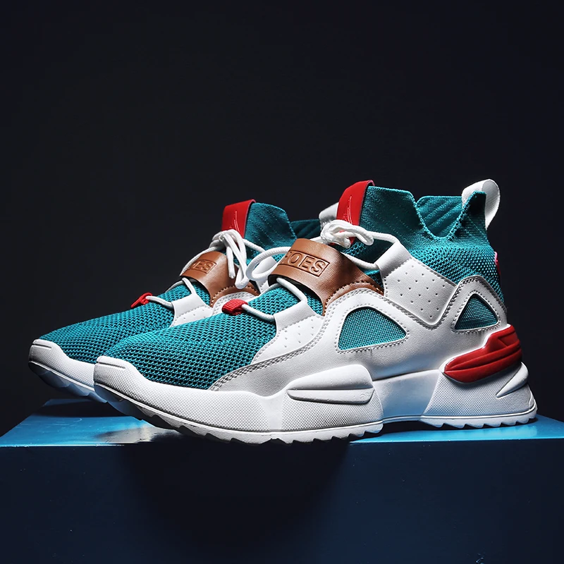 Новейшие мужские носки кроссовки для бега легкие прогулок уличные дышащие YGp-1809 |