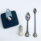 Кварцевые часы с шаговым механизмом, механизм настенных часов из массива дерева, с длинной резьбой, длина 28 мм, с крючком